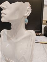 Orecchini Koliè 925 Donna in Argento Acquamarina OR LIVELY 10 KOLIE' 925